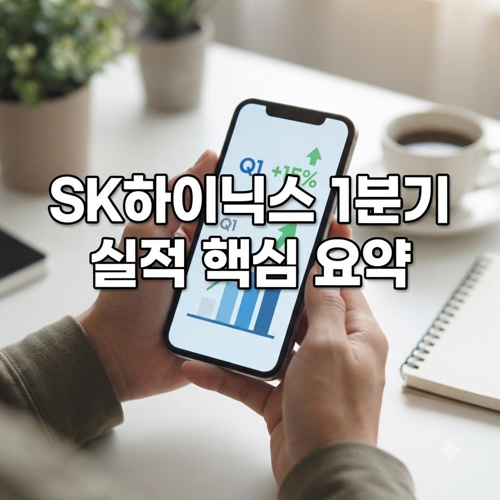sk하이닉스 1분기 실적 발표 내용, 핵심만 빠르게 확인