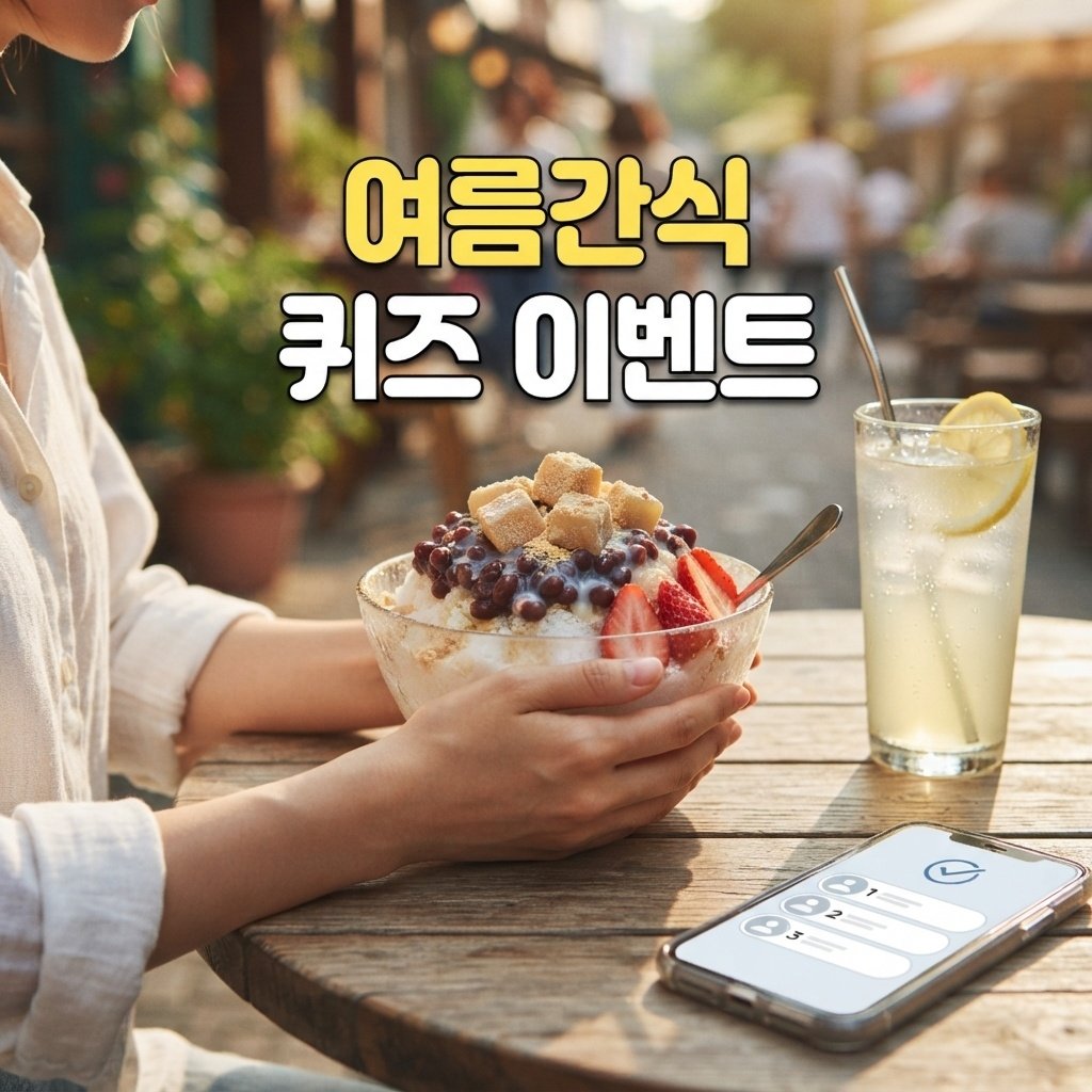 토스 우리은행 여름간식퀴즈 참여 방법과 유의사항 안내