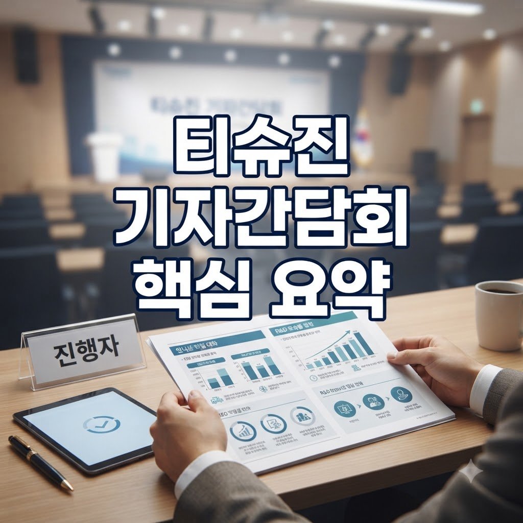 코오롱티슈진 기자간담회 일정과 참석 절차 한눈에
