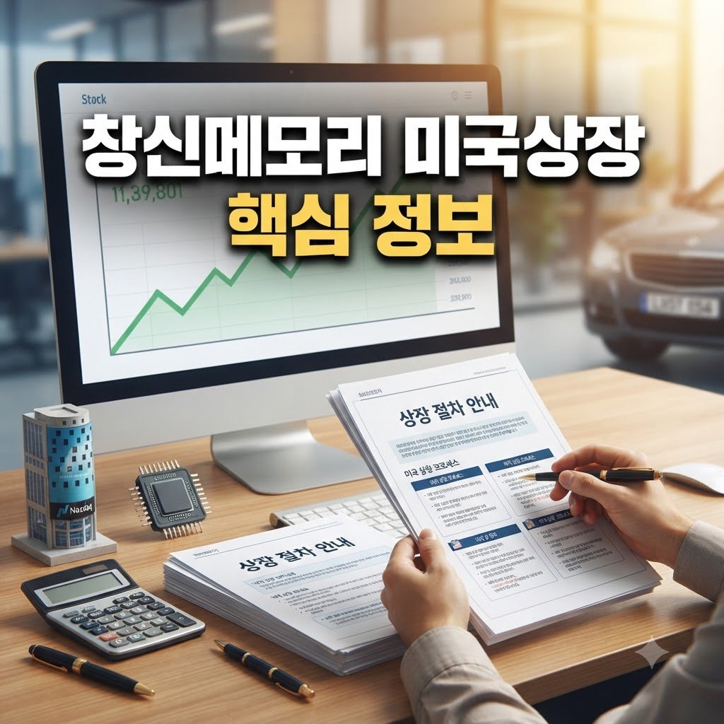창신메모리 미국상장 방식과 절차 한눈에