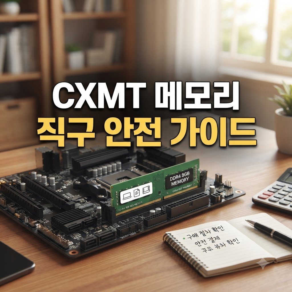 중국 창신메모리 사는법, 안전 구매 절차 한눈에