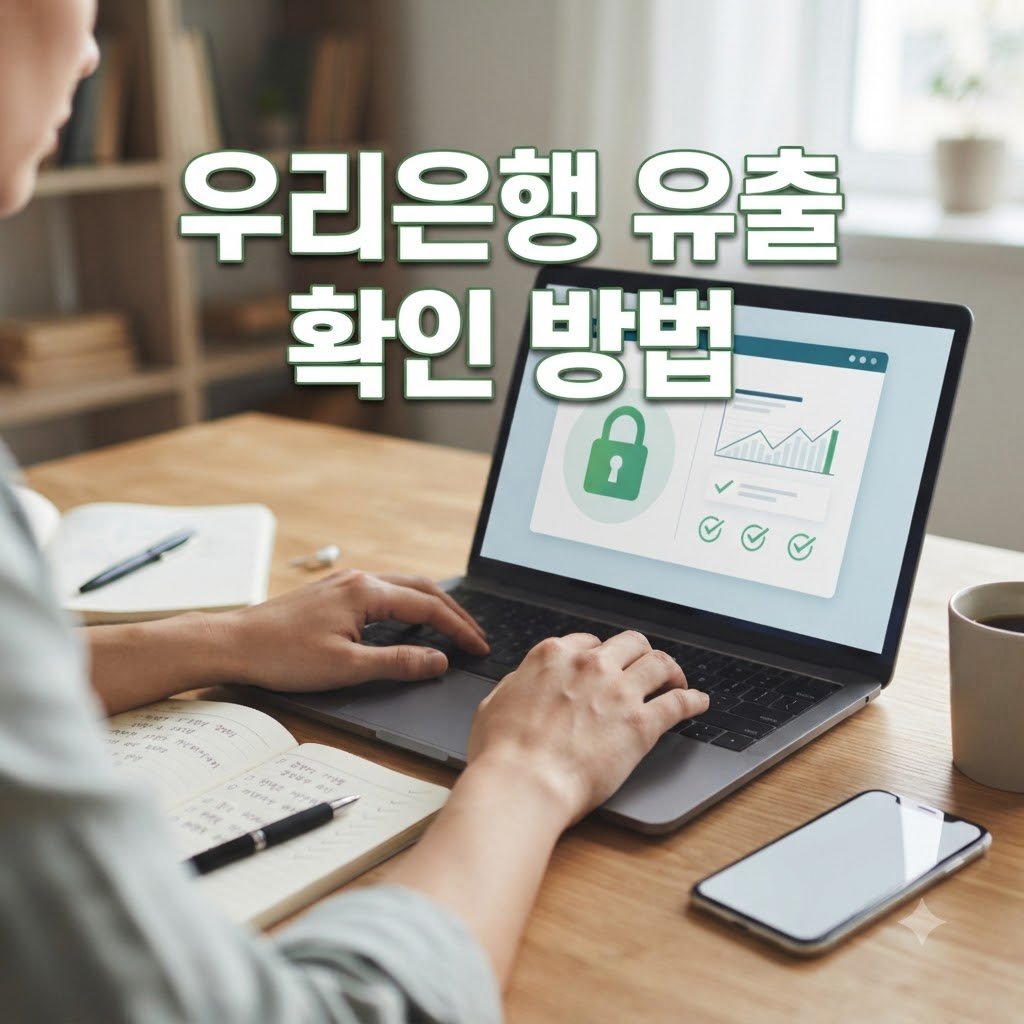우리은행 유출 확인 방법, 내 정보 안전 점검 핵심 절차