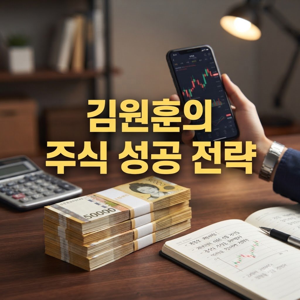 개미 김원훈: 주식의 세계 투자 방법과 성공 전략 빠르게 이해하기