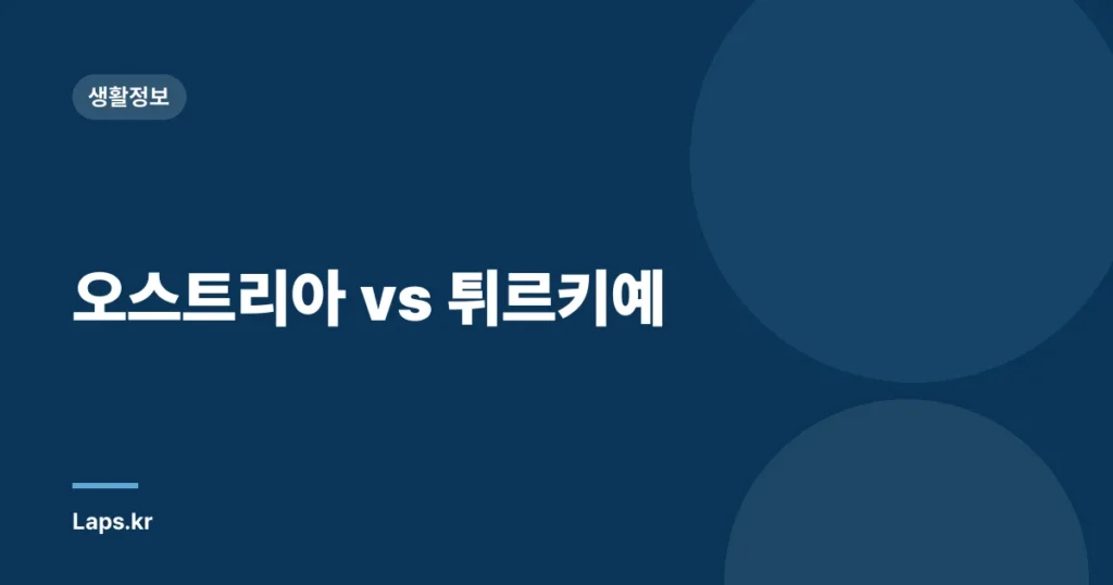 오스트리아 vs 튀르키예