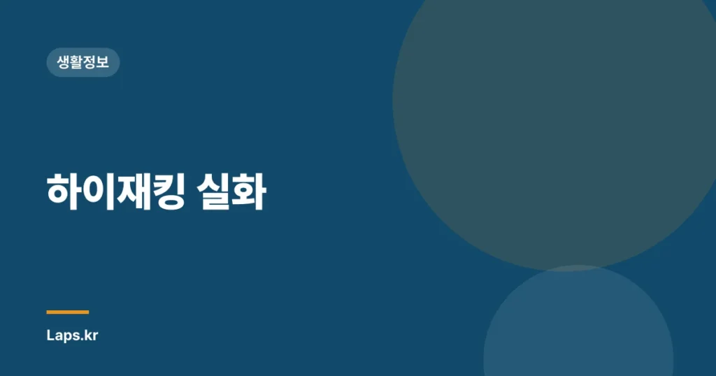 하이재킹 실화