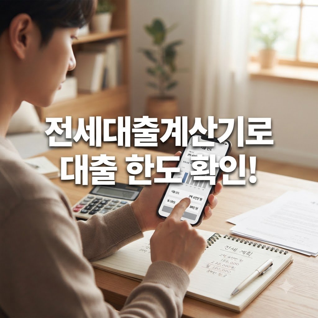 전세대출계산기 대출 한도 확인, 꼭 알아야 할 핵심 포인트